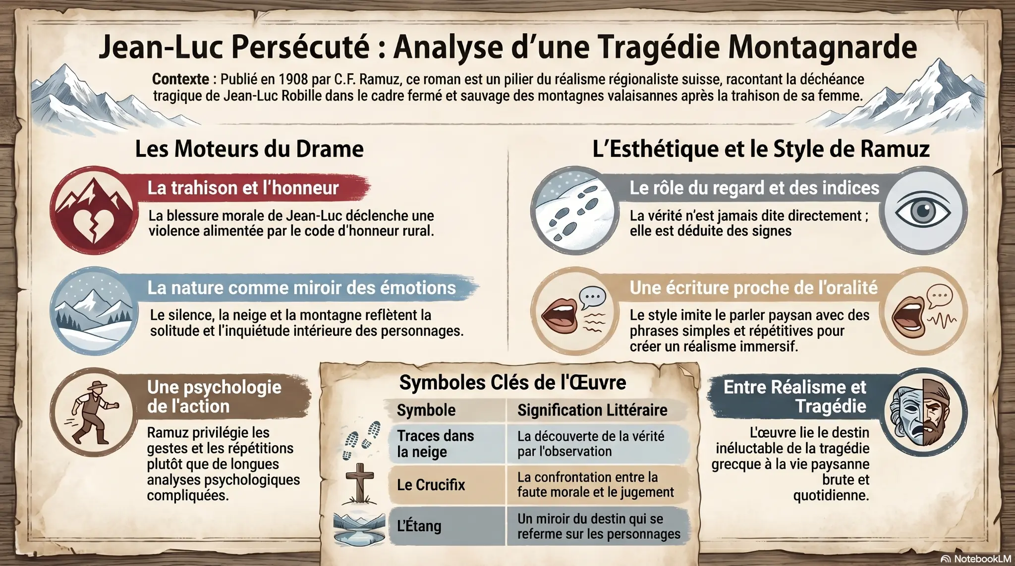 Infographie — Jean-Luc Persécuté : Analyse d'une Tragédie Montagnarde